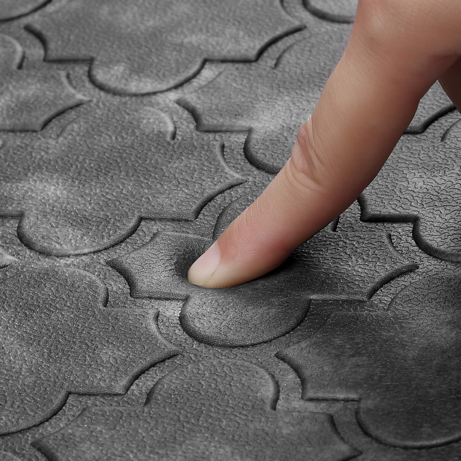 Wiselife Cushioned Anti-Fatigue Floor Mat, 17.3''X60'', Thick Non Slip Waterproof Heavy Duty Foam Standing Rugs For Kitchen, Flo